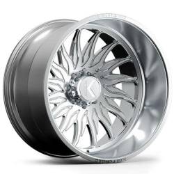 KG1 Wheels - KG1 Wheels KC015 Phoenix 24x14 8x180 -76mm Brushed Milled KC015241488BM-R - Image 1