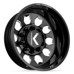 KG1 Wheels - KG1 Wheels KD003 Sarge 26x8.25 10x285 146mm Gloss Black/Milled KD003R2682528GPM - Image 1