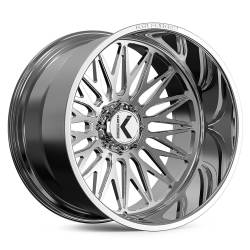 KG1 Wheels - KG1 Wheels KC059241287PS KC059 Seismic 24x12 8x170 -44mm Polished - Image 1