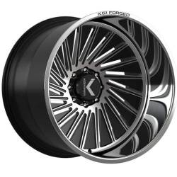 KG1 Wheels - KG1 Wheels KC080 Trance 24x14 8x6.5 -76mm Gloss Black/Milled KC080241486GMPL-R - Image 1