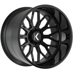 KG1 Wheels - KG1 Wheels KC019221288GB KC019 Jacked 22x12 8x180 -44mm Gloss Black - Image 1