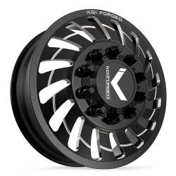 KG1 Wheels - KG1 Wheels KD005 Razor 24x8.25 8x210 145mm Black/Milled KD005F2482521GPM-L - Image 1