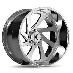 KG1 Wheels - KG1 Wheels KC020 Swoop 24x14 6x5.5 -76mm Polished KC020241469PM-L - Image 1