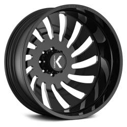 KG1 Wheels - KG1 Wheels KD005 Razor 24x8.25 8-200 145mm Gloss Black KD005I2482520GB-R - Image 1