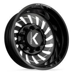 KG1 Wheels - KG1 Wheels KD005 Razor 24x8.25 10x225 145mm Black/Milled KD005I2482522GPM-R - Image 1