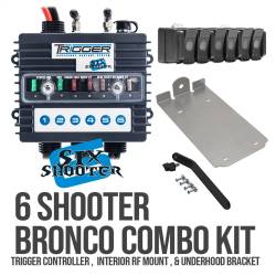 Oracle Lighting - Oracle Lighting 3001BRO TRIGGER 6 SHOOTER Controller Ford Bronco 2021+ Combo Kit - Image 1
