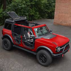 EZ4x4 - EZ4x4 5120 1344 ALPHA Aluminum Tube Doors Black for 21-25 Ford Bronco 4DR - Image 2