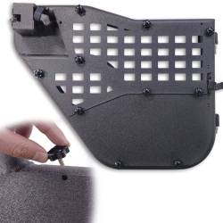 EZ4x4 - EZ4x4 5120 4462 ALPHA Tube Door Solid Panel Inserts Black 21-25 Bronco 2DR - Image 3