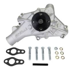 Edelbrock - Edelbrock 88810 Satin Long Water Pump for Small-Block Chevy Reverse Rotation - Image 1