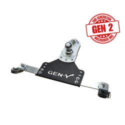 GEN-Y Hitch - GEN-Y Hitch GH-21015 GoosePuck2 5" Offset Gooseneck Ball 18-19 Silverado/Sierra - Image 1