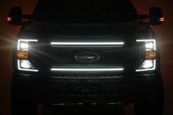 Rough Country Suspension Systems - Rough Country 70990A Grille Mount Dual 30" LED Light Bar Kit 17-22 Super Duty - Image 1