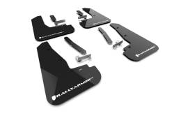 Rally Armor - Rally Armor MF151-UR-BLK-WH Black Mud Flap/White Logo - Image 1