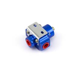 Speedmaster - Speedmaster PCE139.1004.02 3-12PSI Adj Fuel Pressure Billet Regulator Blue - Image 2