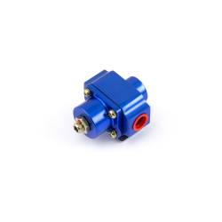 Speedmaster - Speedmaster PCE139.1004.02 3-12PSI Adj Fuel Pressure Billet Regulator Blue - Image 1