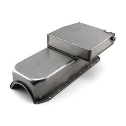 Speedmaster - Speedmaster PCE300.1021.01 7Qt Circle Track LH 2Pc RMS Oil Pan for Chevy SBC 350 - Image 1