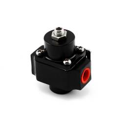 Speedmaster - Speedmaster PCE139.1004.03 3-12PSI Adj Fuel Pressure Billet Regulator Black - Image 1