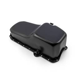 Speedmaster - Speedmaster PCE300.1037.02 Rear Sump RH 2Pc RMS Black Oil Pan for 80-85 Chevy SB - Image 2