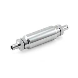 Speedmaster - Speedmaster PCE132.1009.04 Inline Billet Aluminum Fuel Filter 9/16-18 Male Silv - Image 1