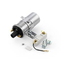 Speedmaster - Speedmaster PCE382.1016.01 12V Elec Oil Female Canister Ignition Coil Chrome - Image 1