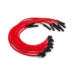 Speedmaster - Speedmaster PCE390.1024.03 90-DEG to Straight Male Red Spark Plug Wires for Ford - Image 1