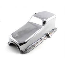 Speedmaster - Speedmaster PCE300.1051.03 Rear Sump RH 1Pc RMS Chrome Oil Pan for Chevy SBC 350 - Image 1