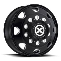 American Racing ATX Series - ATX Wheels AO401 OCTANE 22.5x9 10x285.75 FRT Black/Milled AO40122910302 - Image 1