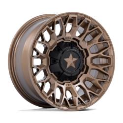 MSA Offroad Wheels - MSA Wheels M50 CLUBBER UTV 14x7 4x137/156 10mm Matte Bronze MA050ZX14704A10 - Image 1