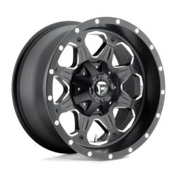 Fuel 1PC - Fuel Off Road D534 BOOST 20x9 5x4.5 5x5.0 14mm Black/Milled D53420902655 - Image 1