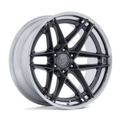 Fuel 1PC - Fuel Off Road FC408 FLIGHT 20x10 6x5.5 -18mm Gunmetal/Chrome FC408AP20106818N - Image 1