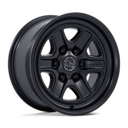 Black Rhino Hard Alloys - Black Rhino Wheels BR032 ECHO 17x8.5 6x5.5 0mm Matte Black BR032MX17856800 - Image 1