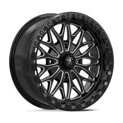MSA Offroad Wheels - MSA Wheels MA53 BOLO UTV BEADLOCK 15x7 4x137 10mm Black/Milled MA053BE15704810 - Image 1