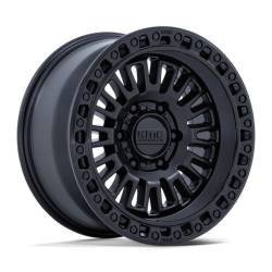 KMC - KMC Wheels KM554 AZTEC 17x8.5 6x5.5 25mm Black/Black KM554MB17856825 - Image 1