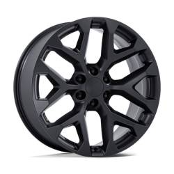 Performance Replicas - Performance Replicas PR177 22x9 6x5.5 24mm Satin Black 177SB-2295824 - Image 1