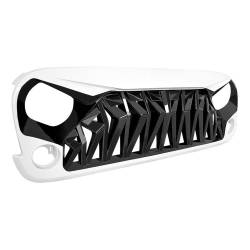 AMERICAN MODIFIED - AMERICAN MODIFIED AMJPAA00111 Shark Grille White Surround/Black Insert - Image 2