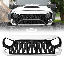 AMERICAN MODIFIED - AMERICAN MODIFIED AMJPAA00111 Shark Grille White Surround/Black Insert - Image 1