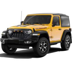 AMERICAN MODIFIED - AMERICAN MODIFIED AMJPCA00115 Goliath Grille w/LED Amber Lights - Image 2