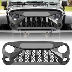 AMERICAN MODIFIED - AMERICAN MODIFIED AMJPAA00113 GLADIATOR VADER GRILLE MATTE BLACK - Image 1