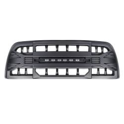 AMERICAN MODIFIED - AMERICAN MODIFIED AMDEBA00143 Armor Grille w/LED Off-Road Lights Matte Black - Image 2