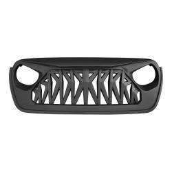 AMERICAN MODIFIED - AMERICAN MODIFIED AMJPCA00101 Shark Grille Matte Black - Image 2