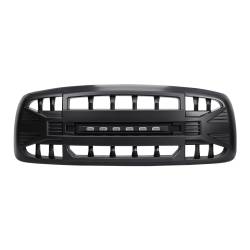 AMERICAN MODIFIED - AMERICAN MODIFIED AMDEBA00144 Armor Grille w/LED Off-Road Lights Matte Black - Image 2