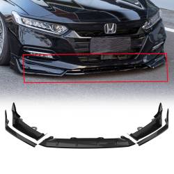 AMERICAN MODIFIED - AMERICAN MODIFIED AMHMBA00203 Black Aerodynamic Front Lip Spoiler - Image 1