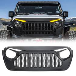 AMERICAN MODIFIED - AMERICAN MODIFIED AMJPCA00140 Vader Mesh Grille w/LED Eyebrow DRL/Sequential - Image 1