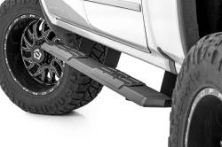 Rough Country Suspension Systems - Rough Country 25000 TR2 Side Step Bars Black 07-18 Silverado/Sierra Crew - Image 1