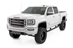 Rough Country Suspension Systems - Rough Country 25000 TR2 Side Step Bars Black 07-18 Silverado/Sierra Crew - Image 2