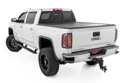 Rough Country Suspension Systems - Rough Country 25000 TR2 Side Step Bars Black 07-18 Silverado/Sierra Crew - Image 3
