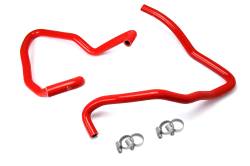 HPS Performance - HPS 57-1589H-RED High Temp Heater Coolant Hoses for 03-06 Jeep Wrangler TJ 2.4L - Image 1