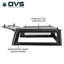Overland Vehicle Systems - Overland Vehicle Systems 70100025 Truck Cap for 24-26 Toyota Tacoma 5' Bed - Image 5