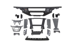 DV8 Offroad - DV8 Offroad FBFR-02 Tube Front Bumper for 22-26 Ford Bronco Raptor - Image 4