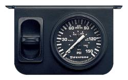 Firestone Ride-Rite - Firestone Ride-Rite WR17602191 Single Electric Black Gauge - Image 1