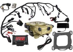 FiTech Fuel Injection - FiTech Fuel Injection 37001 Retro LS 650 HP Classic Gold EFI System - Image 2
